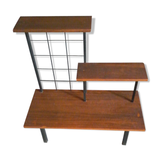Wood and iron shelf 1950