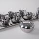 Coffee and tea set, Italian design, 1980s, made in Italy