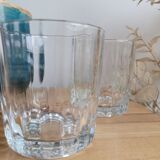 Set of two water glasses or whisky