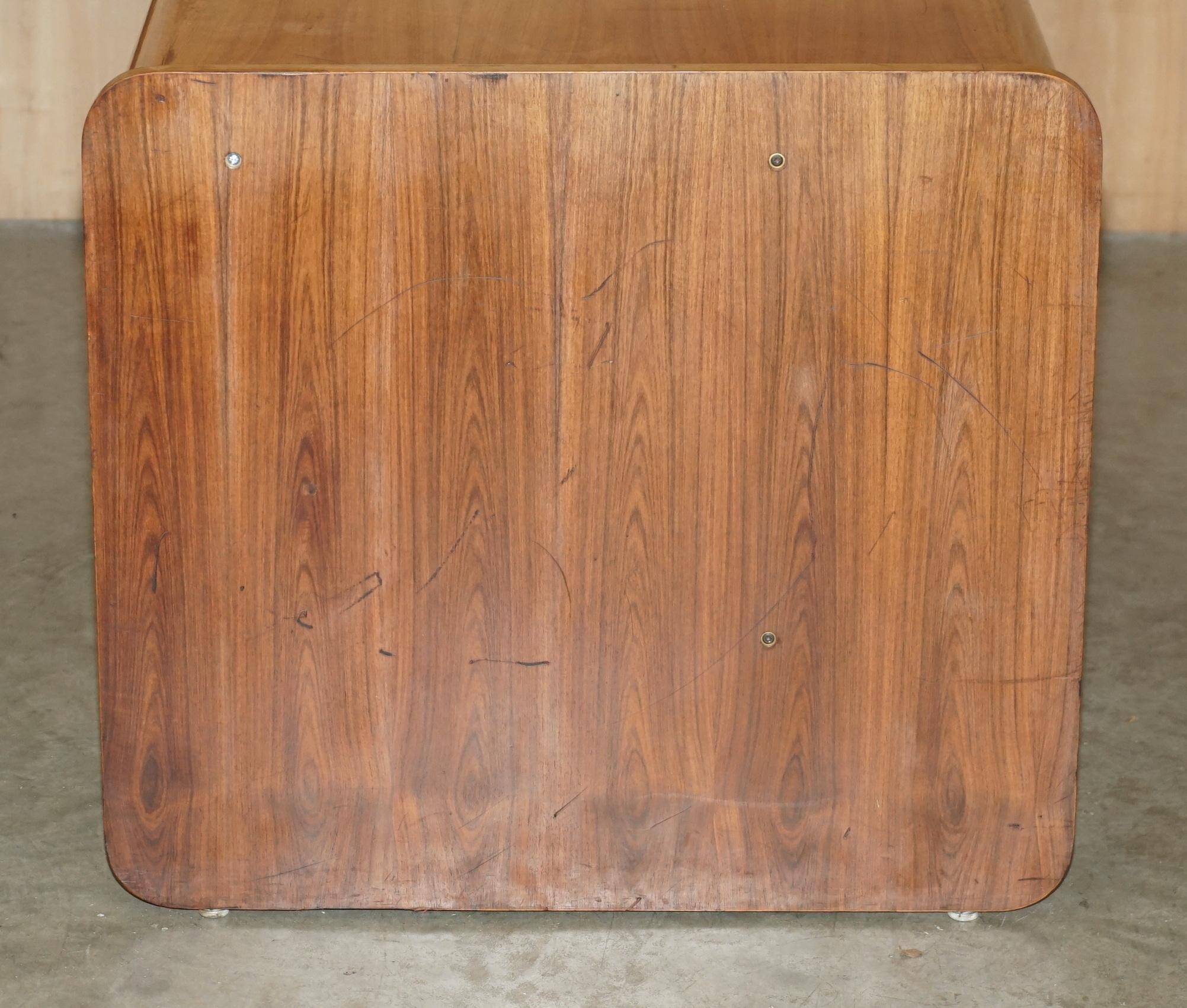 Left corner desk, Brazilian wood, mid-century Danish.