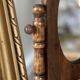 Wooden table mirror