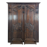 Large coat rack or façade of a Norman wardrobe.
