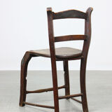 Antique Patinated Children's Chair, 1890s