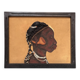 Tableau années 50 "Femme Moluba"