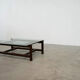 Table basse sculpturale italienne