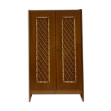 Rattan wardrobe 1950
