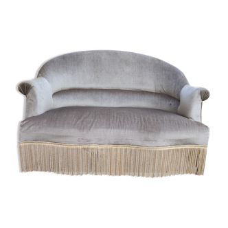 Old sofa sofa velvet vintage velvet