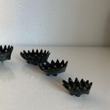 Vintage ashtrays 1950 hedgehogs by Walter Bosse for Hertha Baller