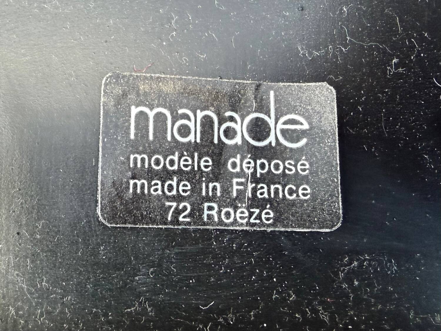 Space age coat rack by Jean Pierre Vitrac for Manade, 1980s.