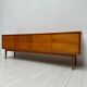 1960s extra large vintage minimalistic teak sideboard