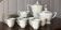 Service à café en porcelaine de Limoges Legrand