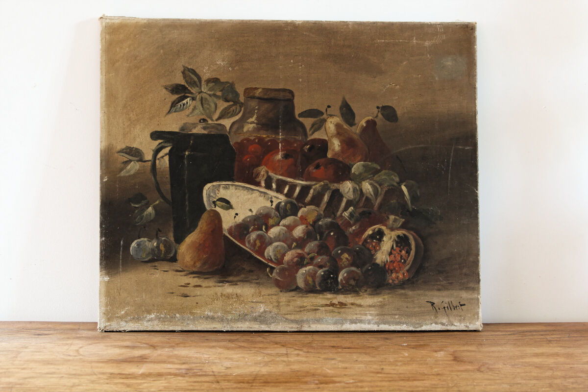 Still Life with Fruit, R. Gilbert