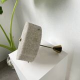 70s granite Perspex pendant light