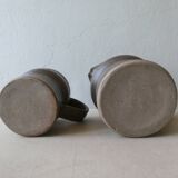 Lot of 2 pitchers in sandstone