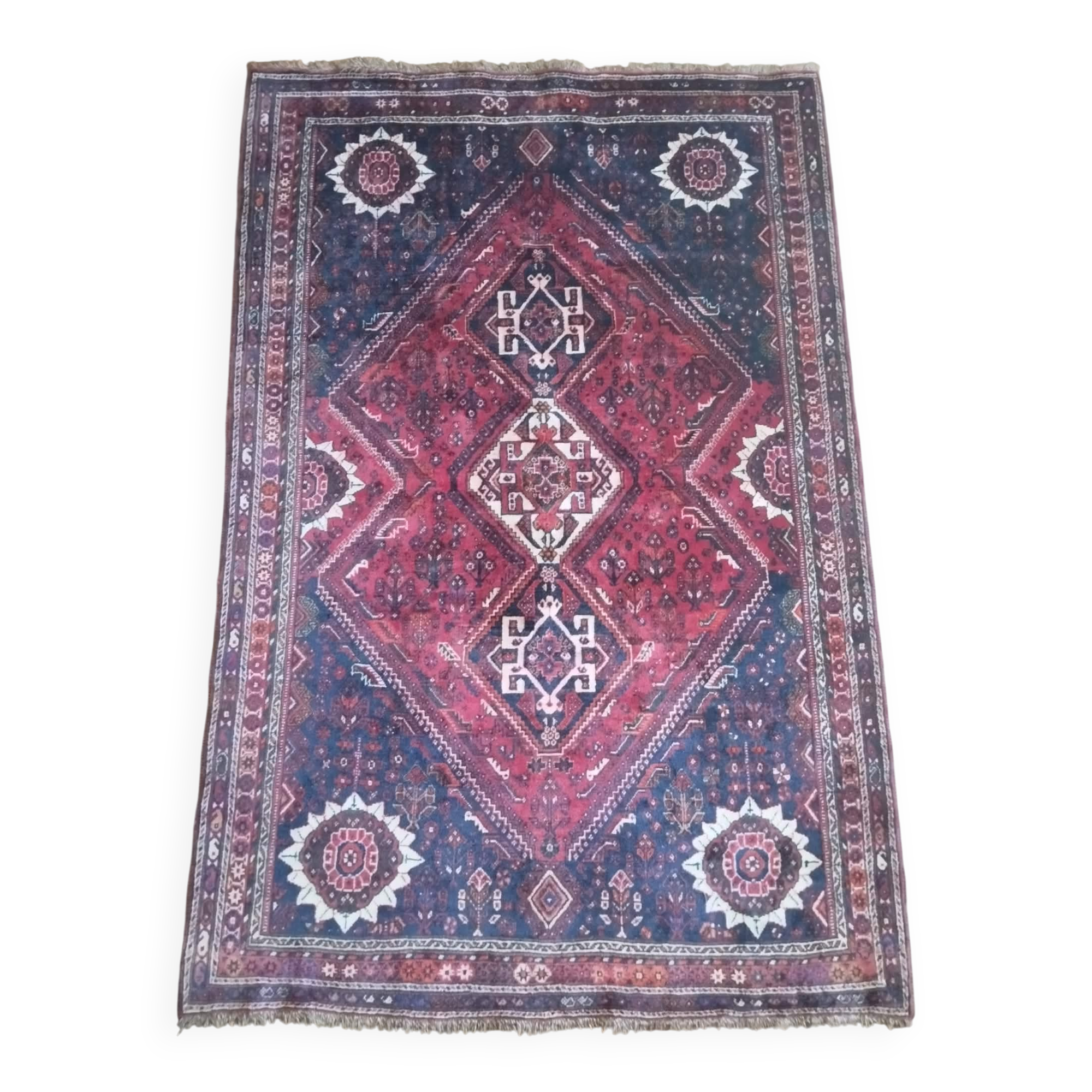 Persian Qashqai carpet handwoven 257x172cm