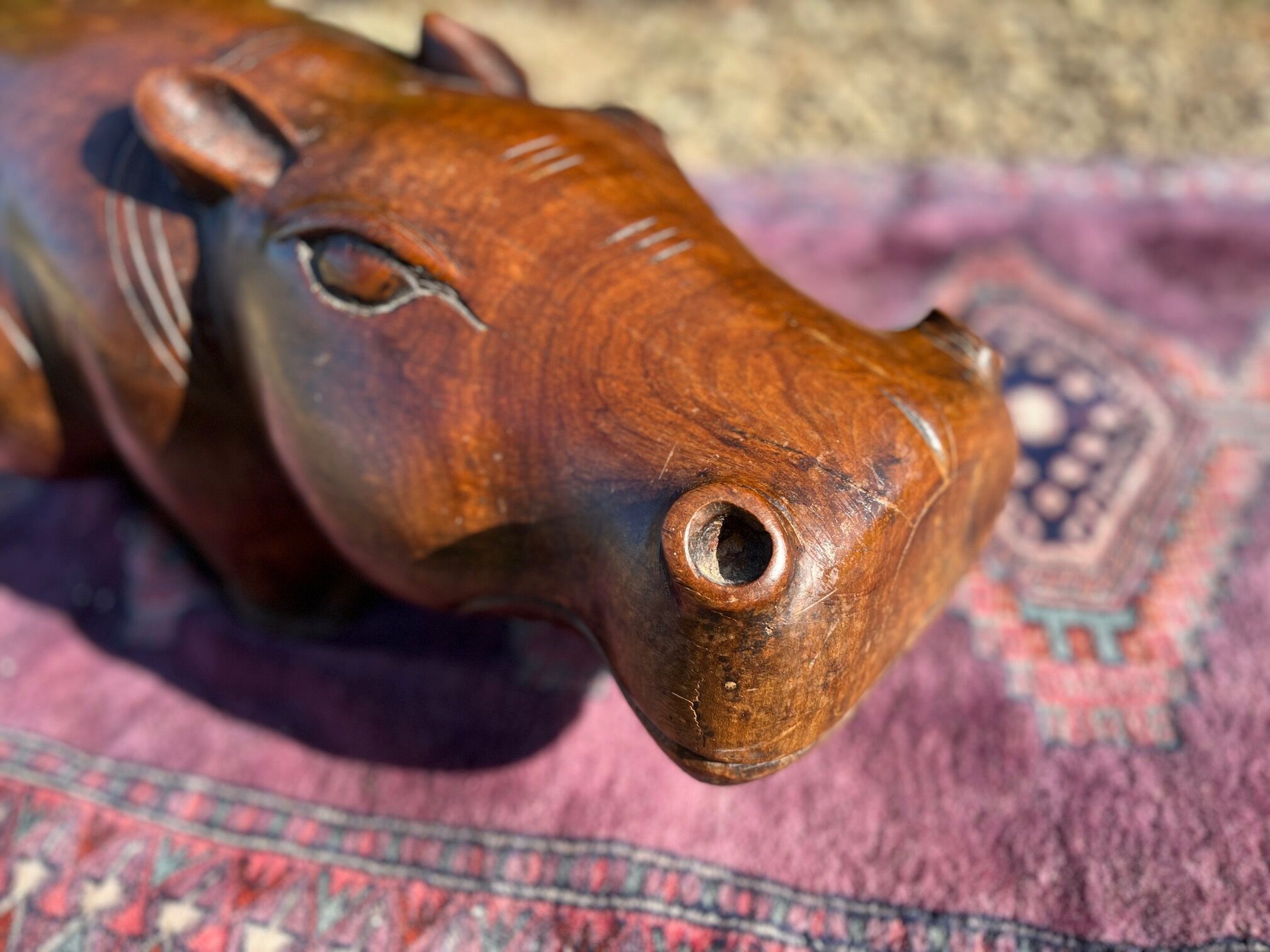 Hippopotamus bench 1950