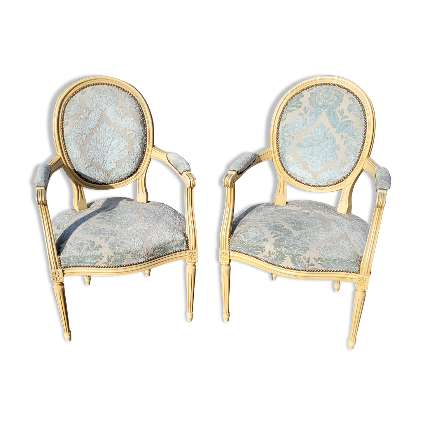 Pair of armchairs