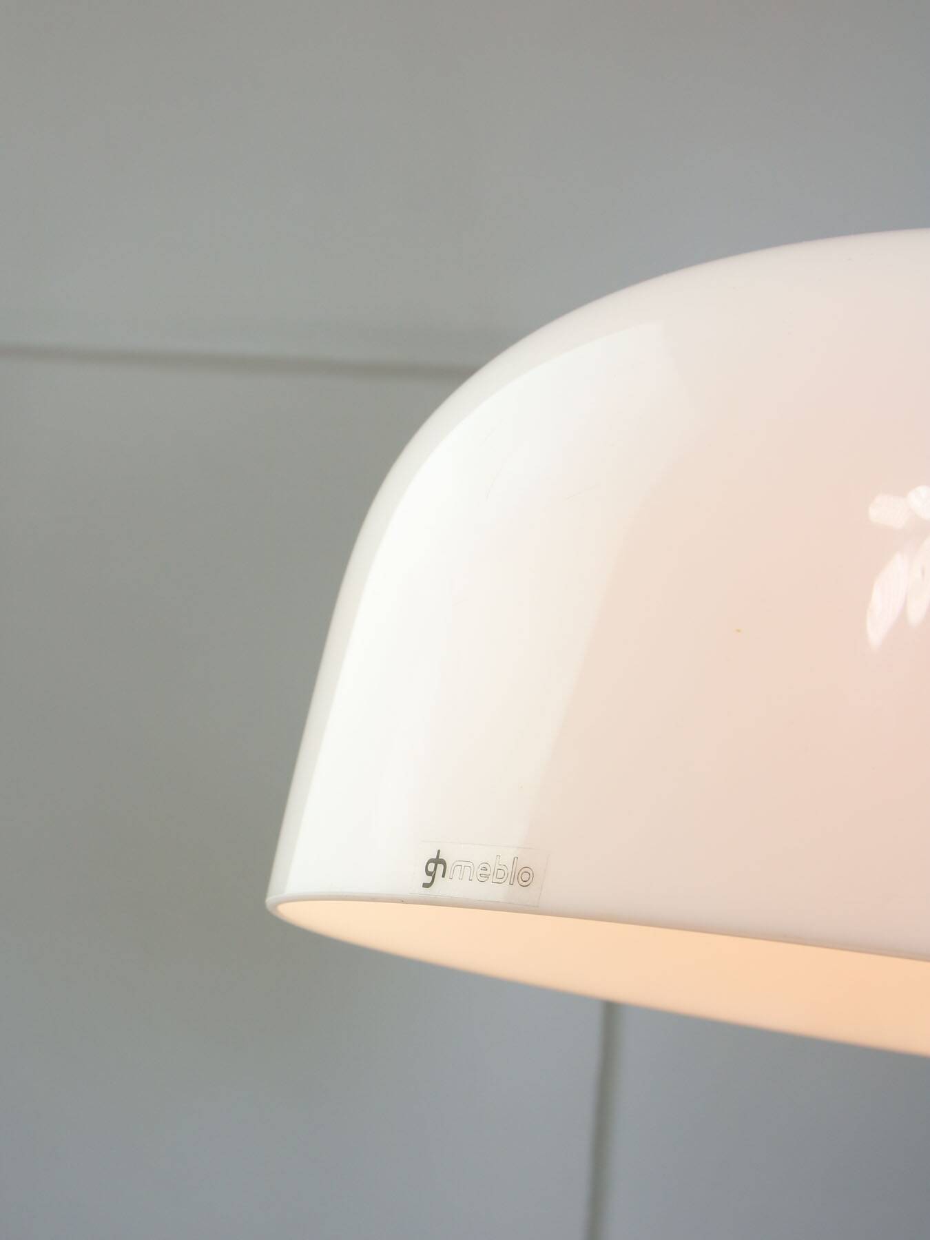 Medusa Pendant by Luigi Massoni for Guzzini in Brass and Plexiglass, 1970s