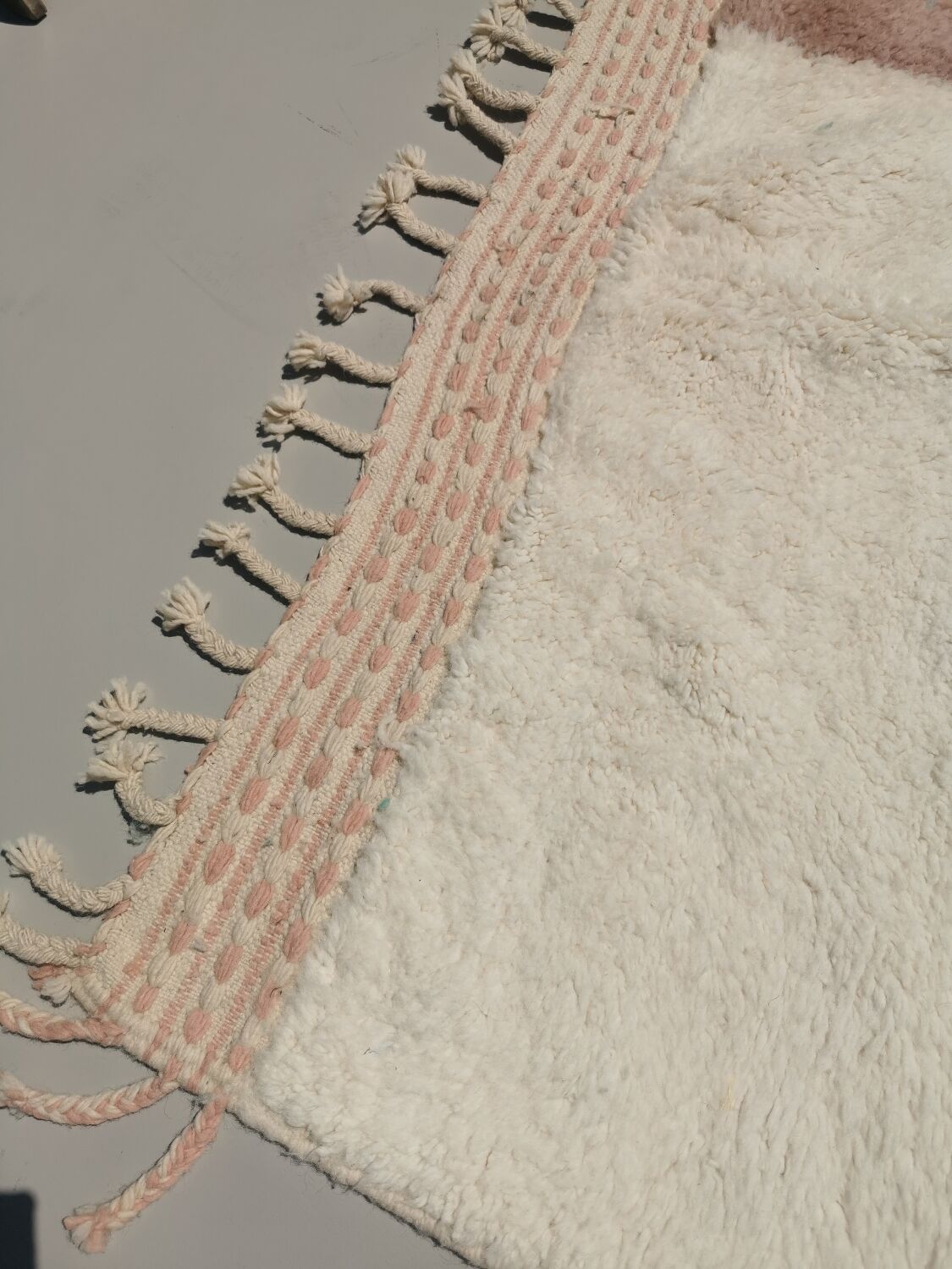 Berber carpet beni ouarain