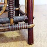 Rattan recliner chair, Bauhaus 1930