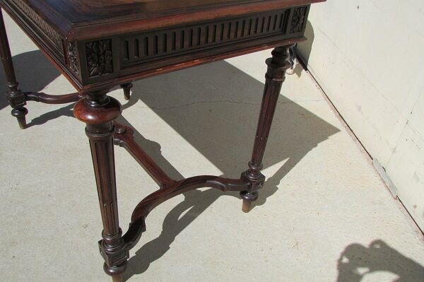 Writing of time table Napoleon III in ebony