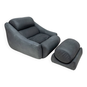 Grande chaise longue - pouf