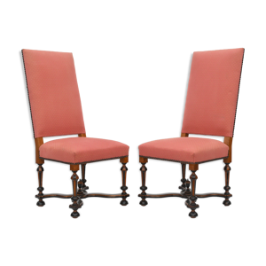 paire de chaises à dossier