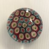 Millefiori Murano parchment paperweight