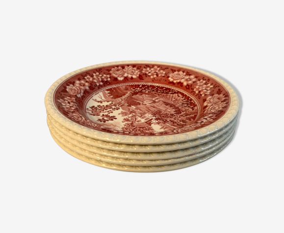6 assiettes plates Villeroy & Boch modèle Rusticana