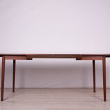Danish extendable teak dining table, 1960s