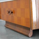 1940s Jindrich Halabala Mirror Cabinet ,Czechoslovakia