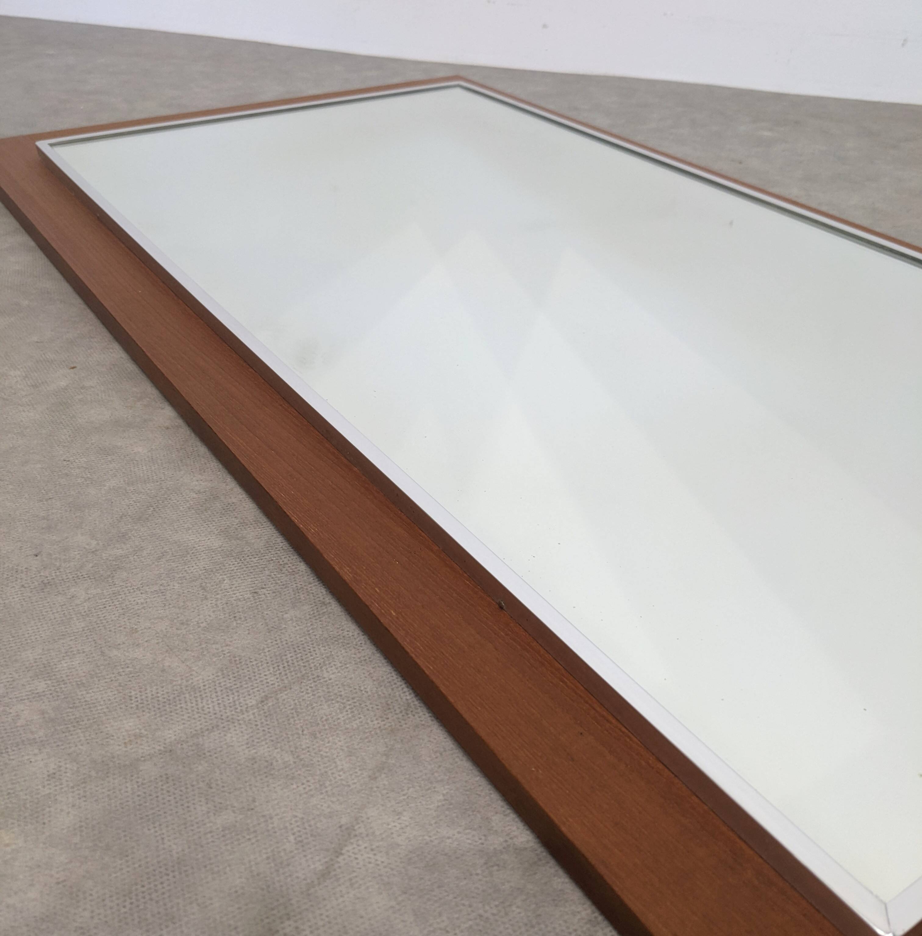 Large vintage Scandinavian mirror