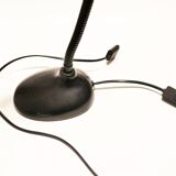 1960s articulated desk or workshop lamp in cast iron and metal