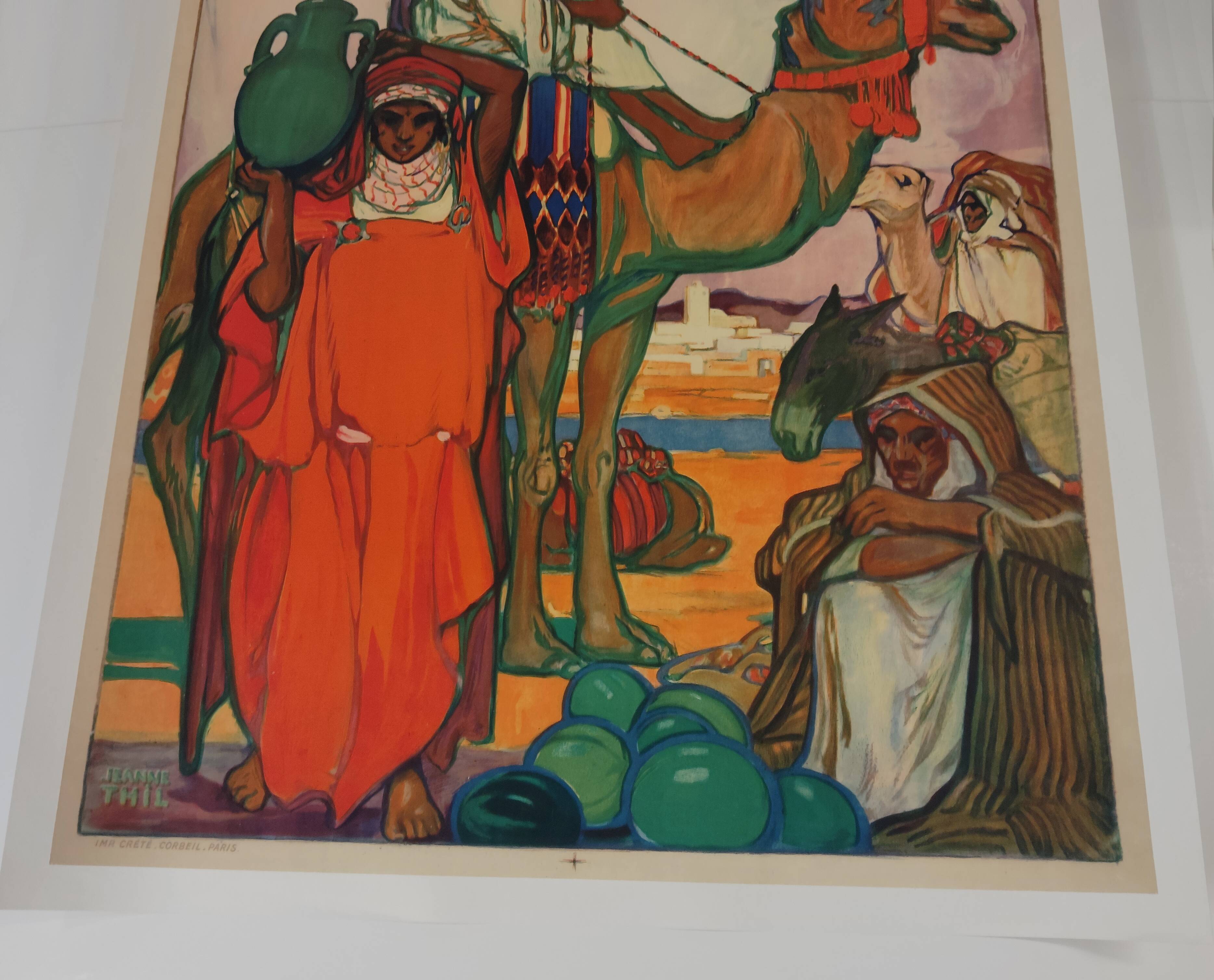 Transatlantic Poster Algeria, Tunisia, Morocco