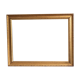 Old gilded wooden frame