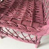 Wicker child chair