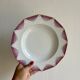 Set of 6 vintage porcelain deep plates
