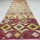 Turkish kilim runner 210x58 cm