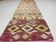 Turkish kilim runner 210x58 cm