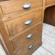 1950s oak office counter