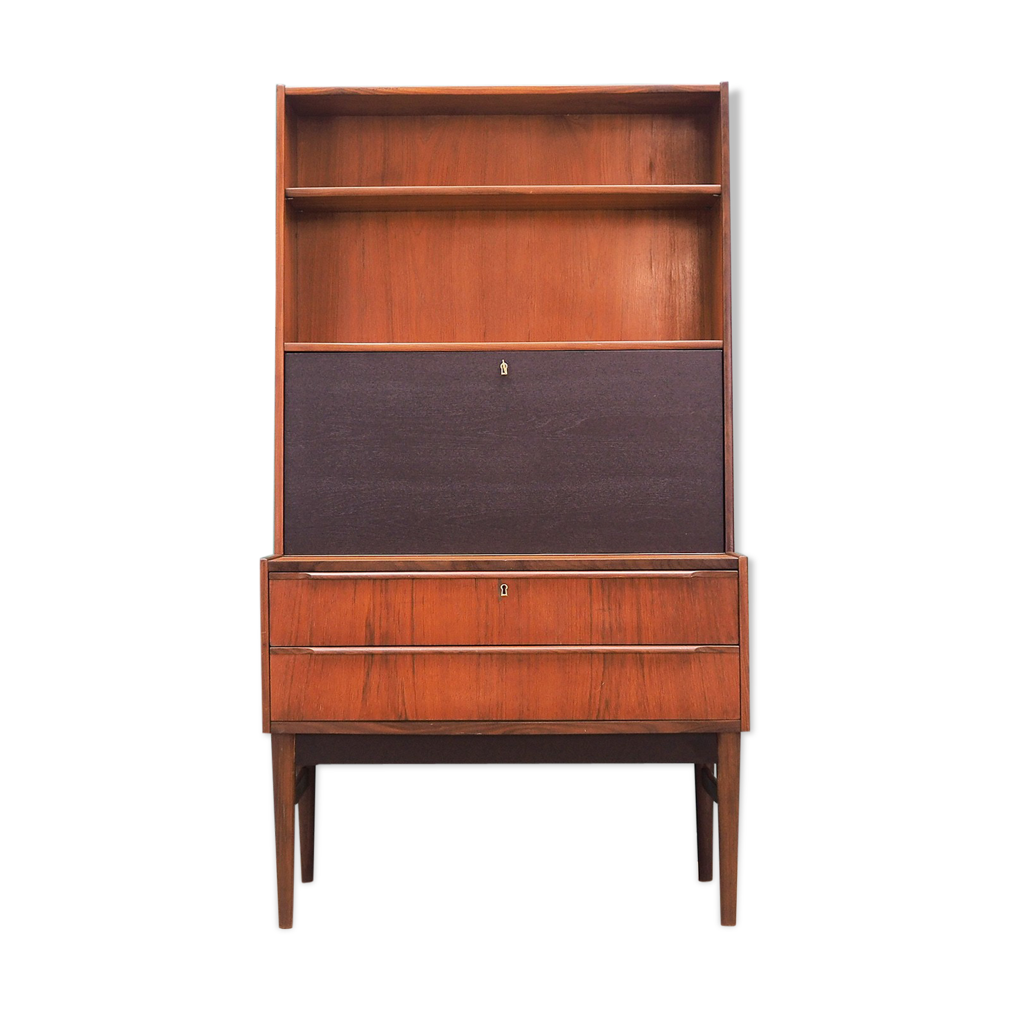 Secretary in teak, Danish design, 70's