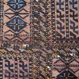 Tapis Ancien Fait Main Baluch – 108 x 144 cm - 1C1023