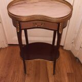 Salon table rognon marquetry