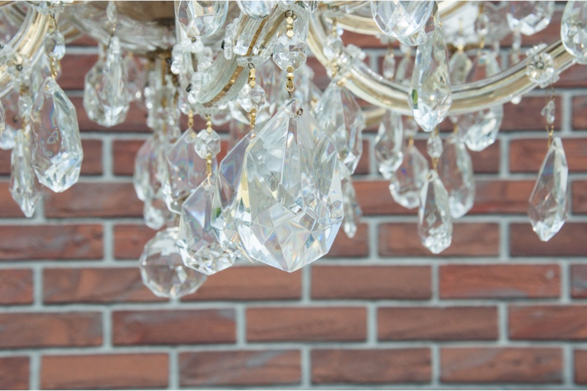 Crystal chandelier, France, first half of the 20th century