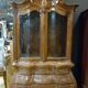 English mahogany showcase XXth