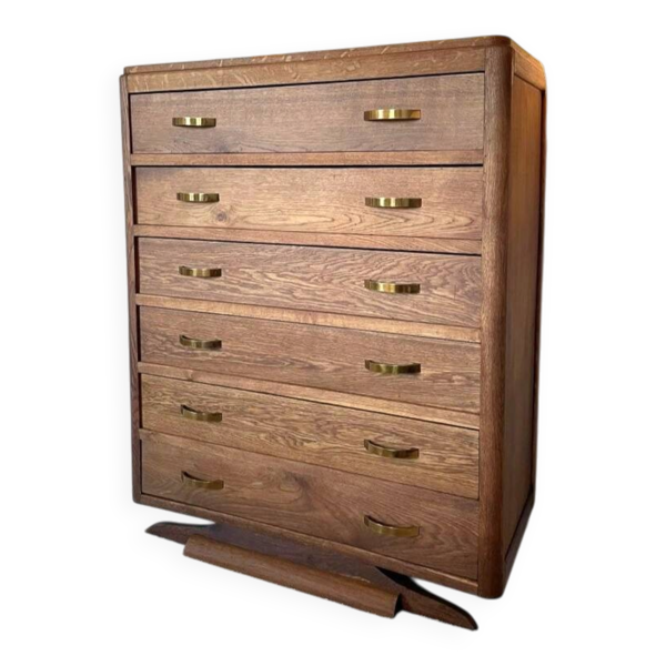 Commode haute vintage – pied moustache – années 60