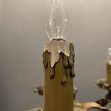 Italian tole chandelier, 1940s