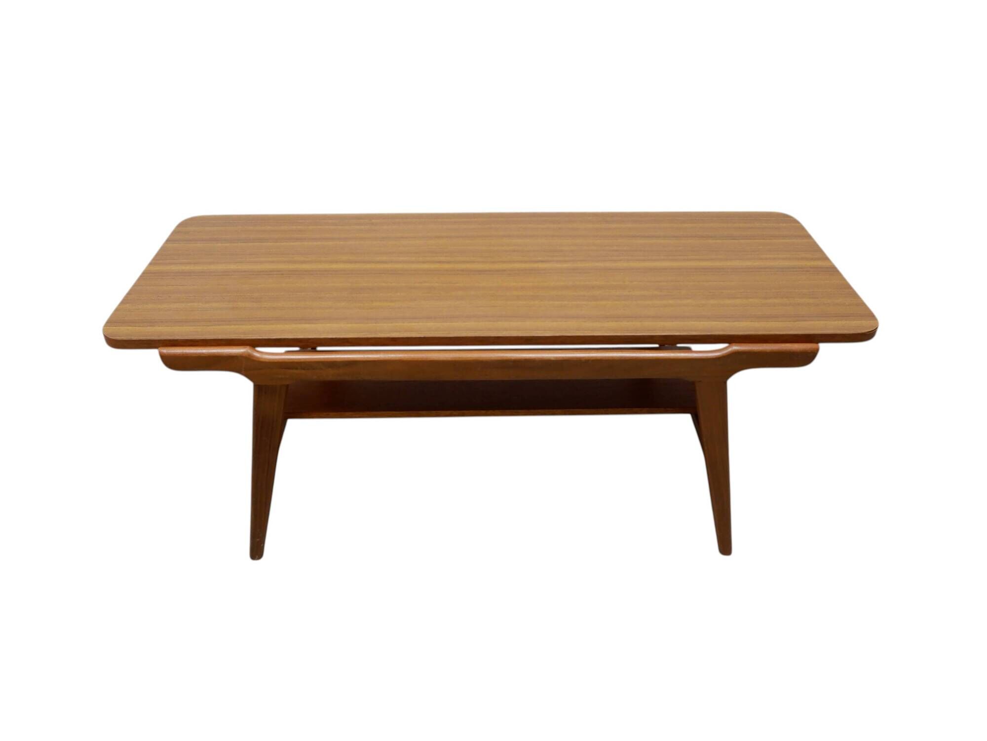 Vintage coffee table with reversible top.