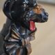 Caniche en céramique vintage