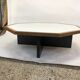 Table basse hexagonale en wengé 1960